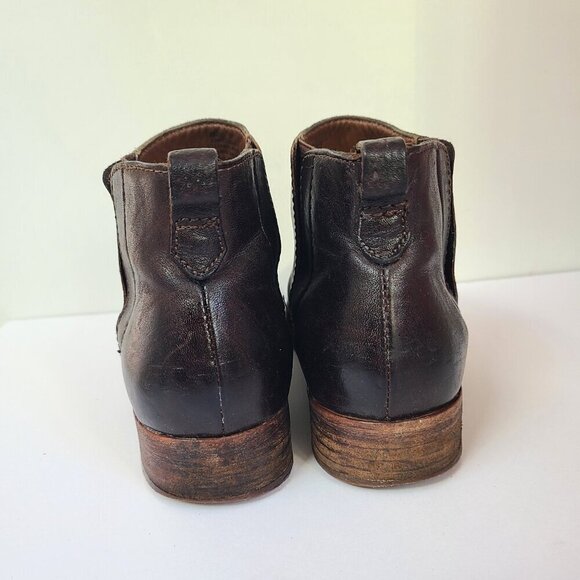 Kork Ease K260409 Womens Velma Brown Full Grain Leather Boots Rubber Sole Size 8 - Picture 2 of 8